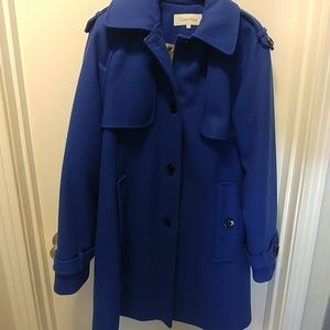 Blue Pea Coat